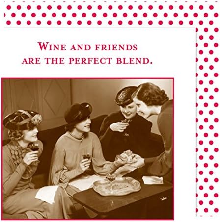 Shannon Martin Design – Wine And Friends Beverage Napkin