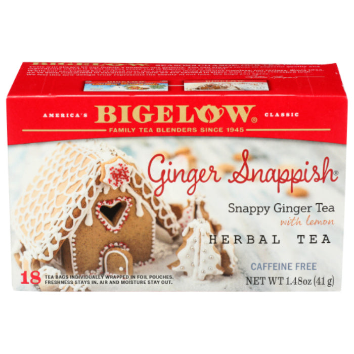 Bigelow – Ginger Snappish Tea, 1.48 oz | Pack of 6