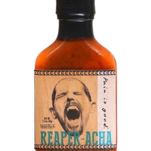 Hot Sauce Pain Is Good Reaper-acha 3.5 oz Flask Heat 9