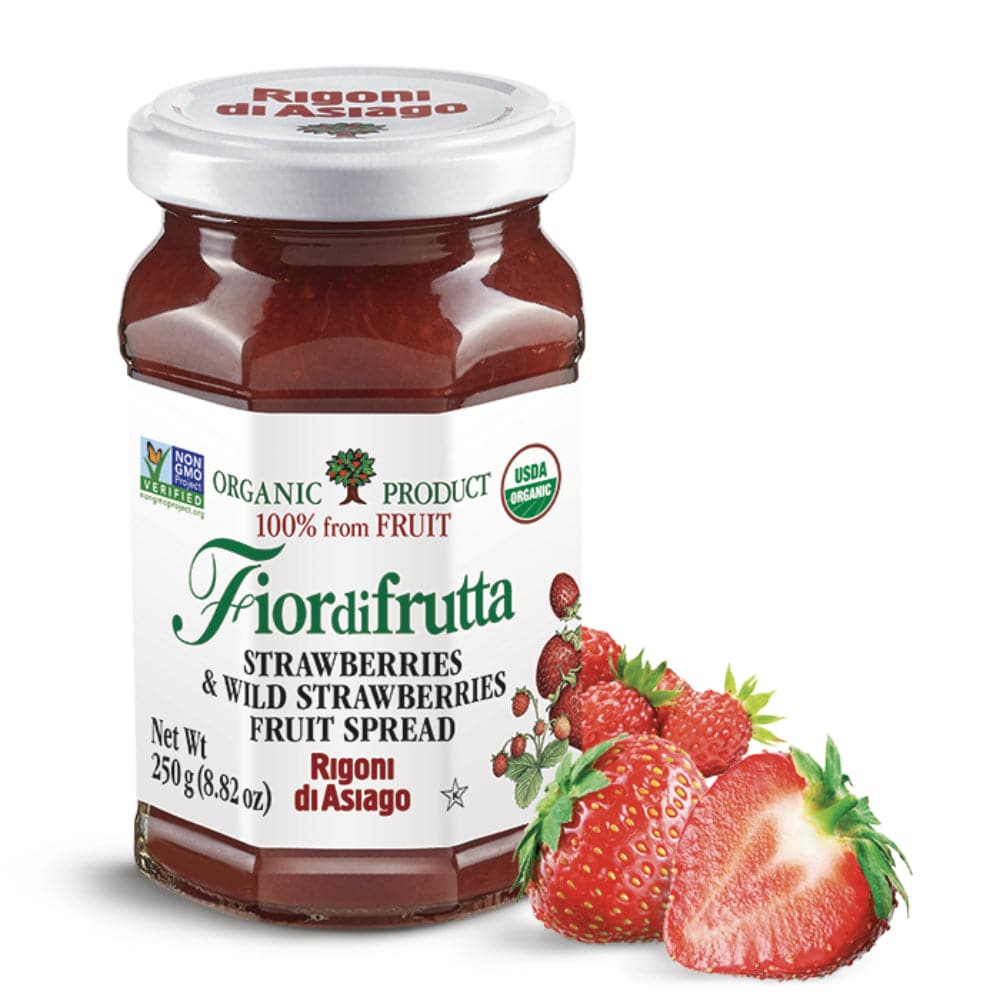 Rigoni Di Asiago – Fiordifrutta Organic Fruit Spread Strawberries & Wi
