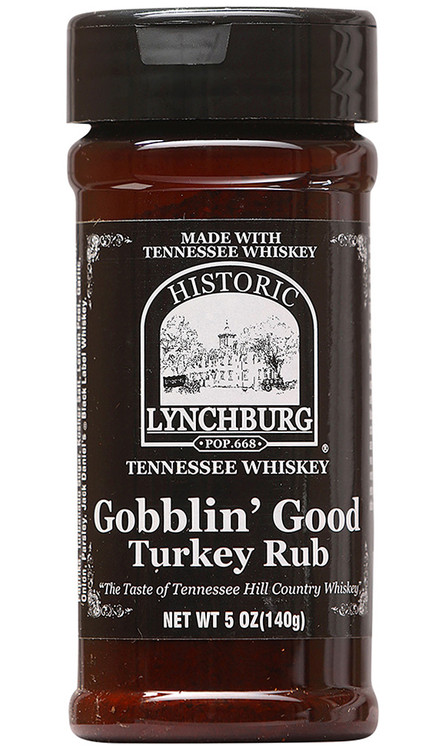 Historic Lynchburg Tennessee Whiskey Gobblin’ Good Turkey Rub, 5oz