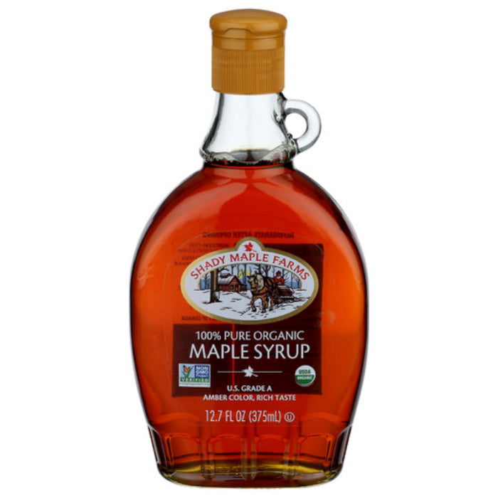 Shady Maple Farm Syrup Amber Rich Taste Org 8 Oz – Pack Of 1