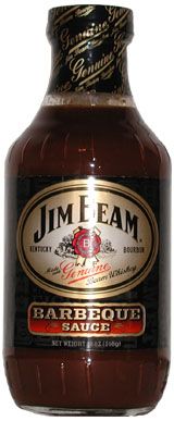 Jim Beam Kentucky Bourbon BBQ Sauce, 18oz.