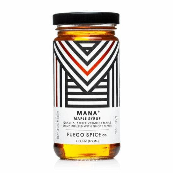 Fuego Spice Co – Syrup Maple Mana, 6 Floz (Pack of 12)