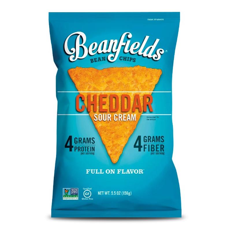 Beanfields – Cheddar & Sour Cream Bean Chips, 5.5oz