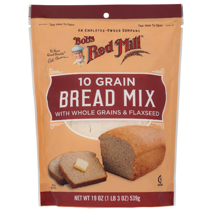 Bob’s Red Mill – 10 Grain Bread Mix, 19 oz | Pack of 4