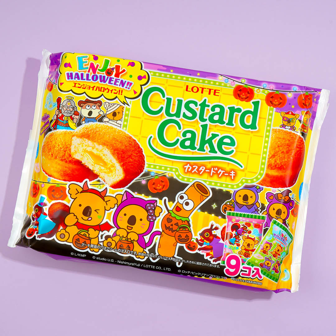 Lotte Custard Cake Halloween Party Pack