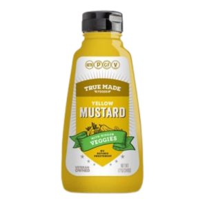 True Made Yellow Mustard Squeeze Bottles – 6 bottles x 12oz case