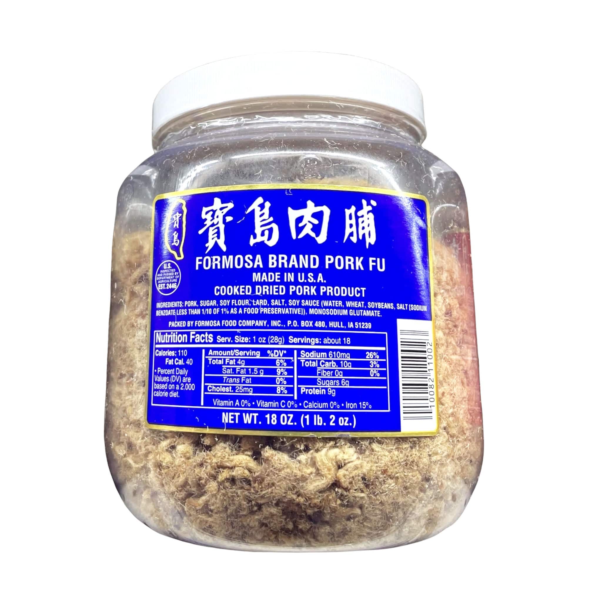 Formosa Brand Pork Fu