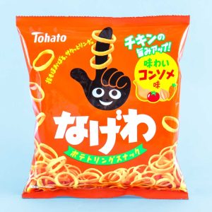 Tohato Nagewa Potato Ring Snacks – Chicken Consomme