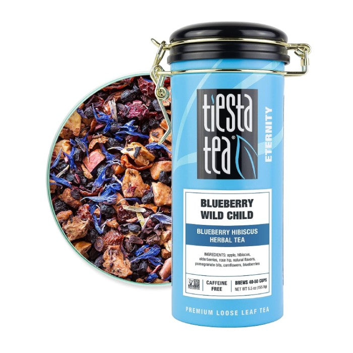 Tiesta Tea – Blueberry Wild Child Tea, 5.5 oz | Pack of 6