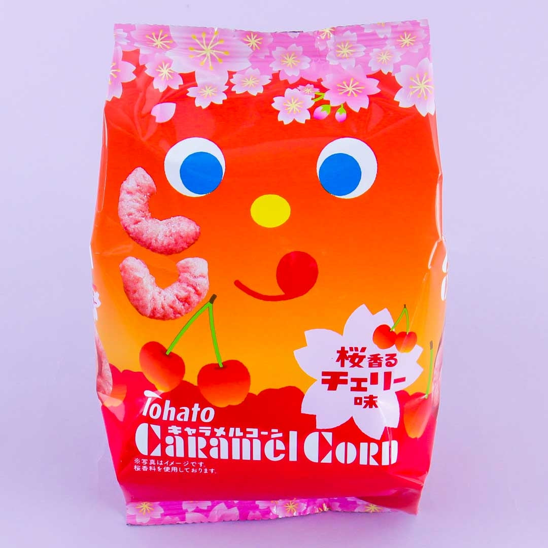 Tohato Caramel Corn – Sakura Cherry