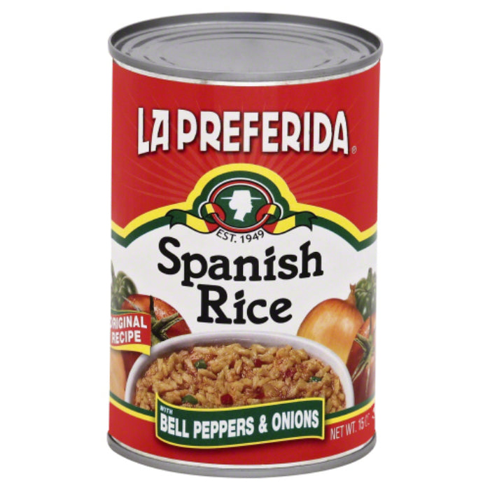 La Preferida – Spanish Rice Can, 15 Oz – Pack of 12