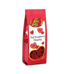 Red Raspberry Hearts – 2.75 oz Bag