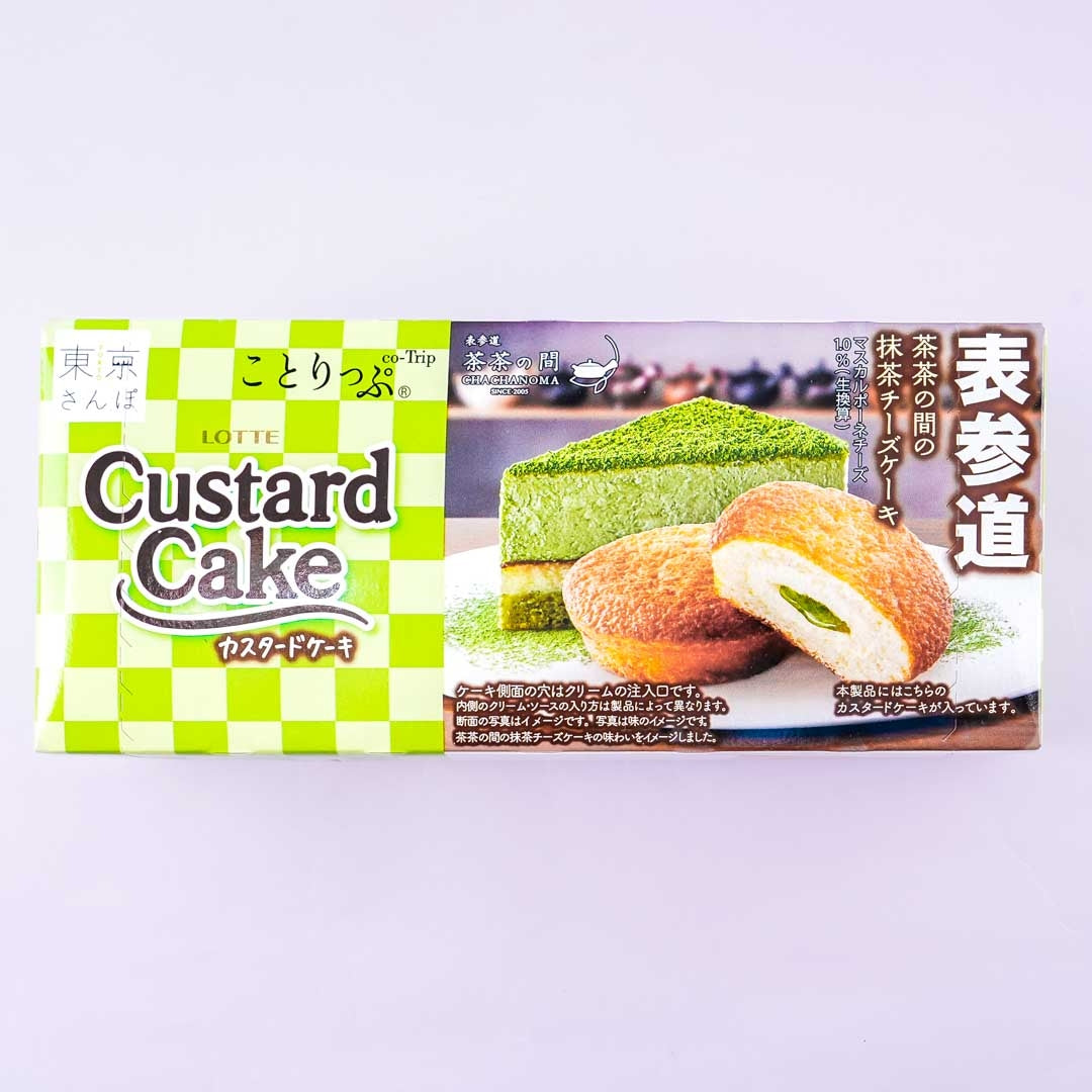 Lotte Kotrip Custard Cake – Matcha Cheesecake