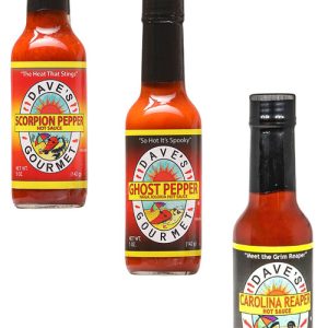 Dave’s Gourmet Insanity Hottest Sauces Gift Set, 3/5oz.