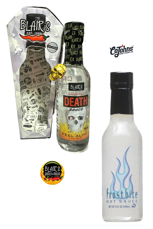 Best Of Hottest Clear Hot Sauces, 2/5oz.