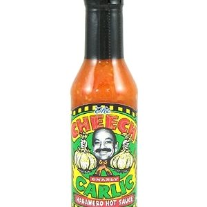 Cheech Gnarly Garlic Habanero Hot Sauce, 5oz.