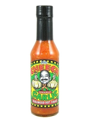 Cheech Gnarly Garlic Habanero Hot Sauce, 5oz.