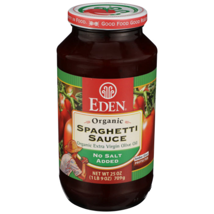 Eden Foods – Sauce Spaghetti Ns Org 25 Oz – Pack of 12