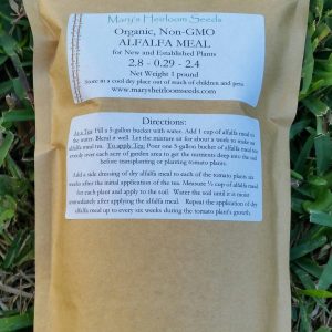 Alfalfa Meal, Non-GMO