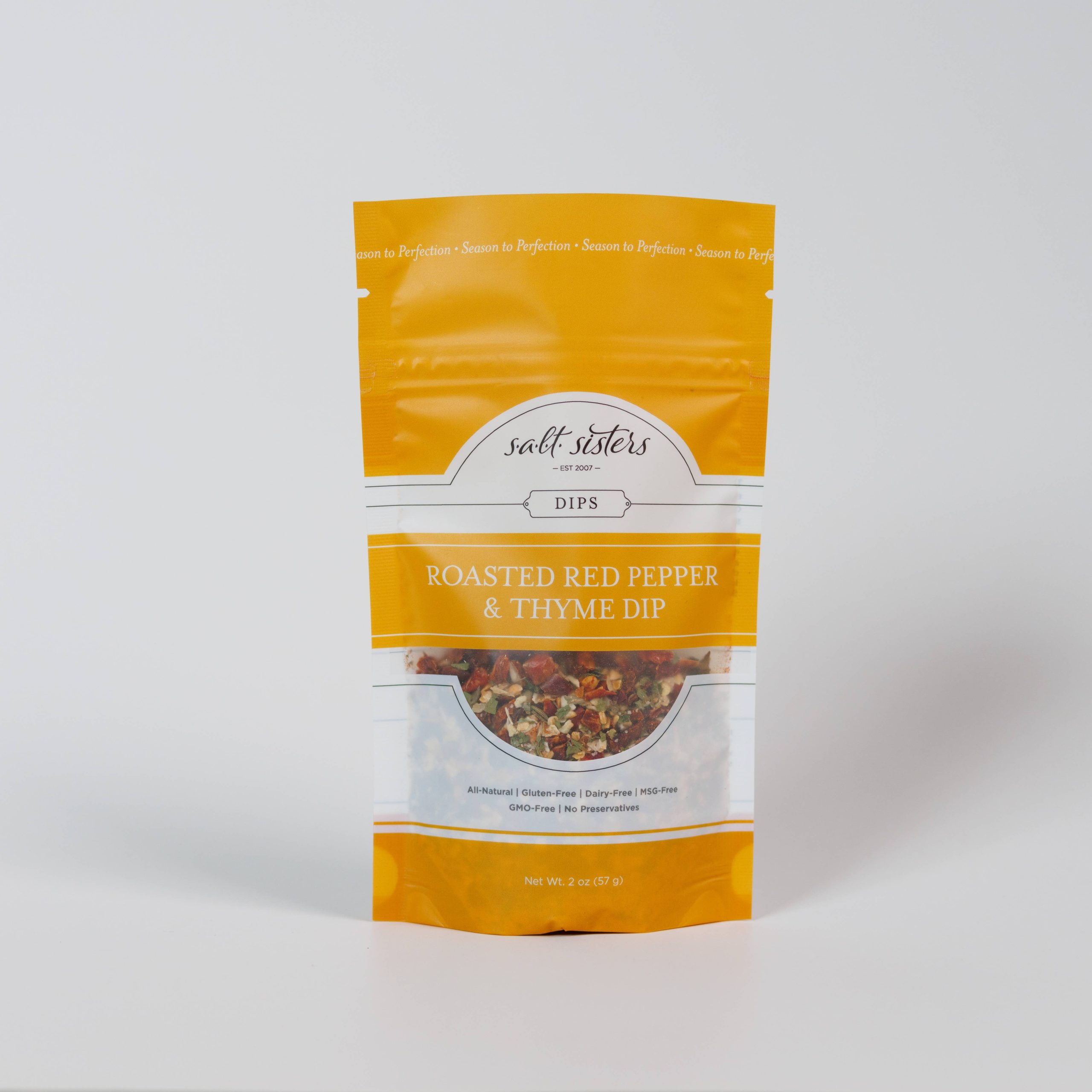 s.a.l.t. sisters (salt sisters) – Dip Mix – Roasted Red Pepper & Thyme