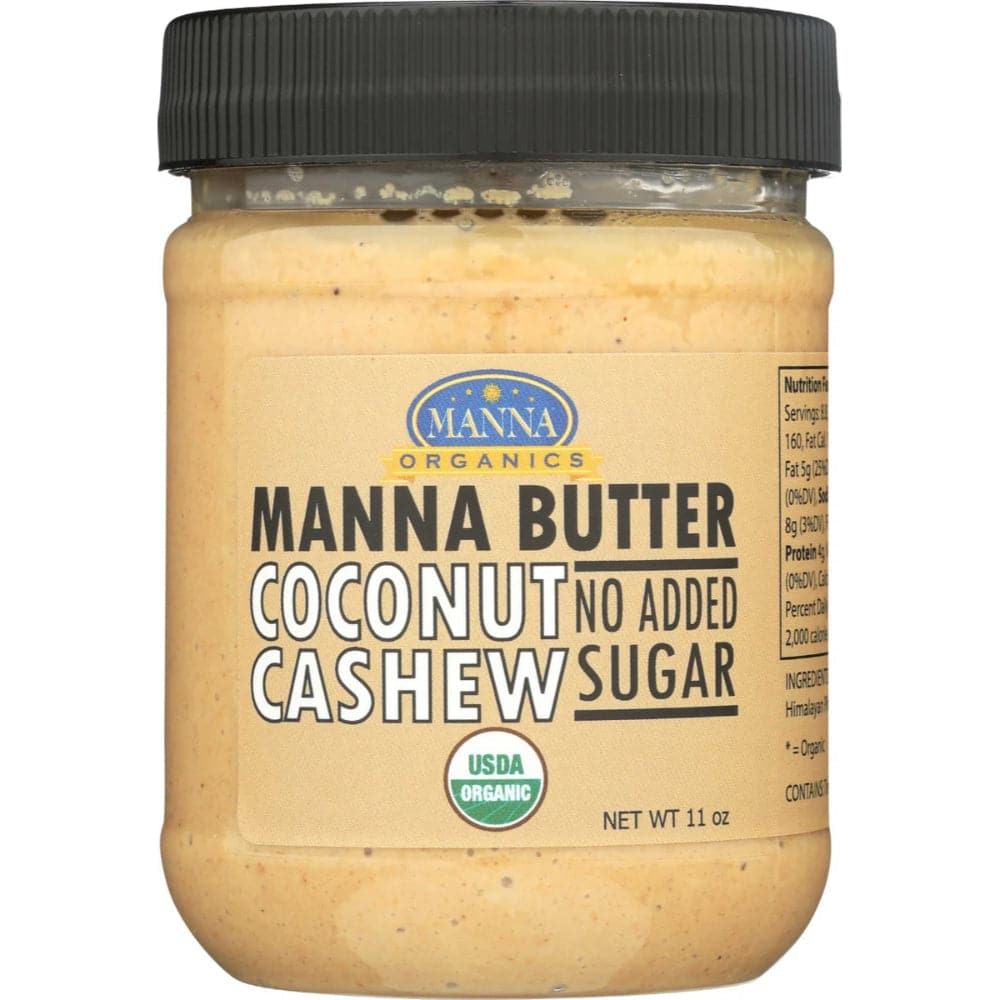 Manna Organics – Manna Butter Coconut Cashew No Added Sugar