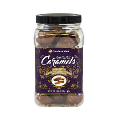 Member’s Mark Soft Sea Salt Milk Chocolate Caramels, 31 oz.