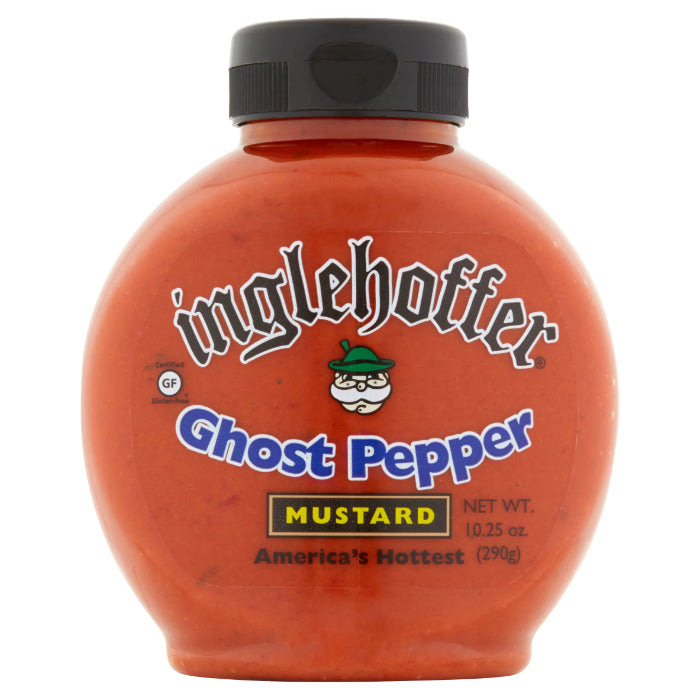 INGLEHOFFER – MUSTARD GHOST PEPPER SQZ 10.25 OZ – Pack of 6
