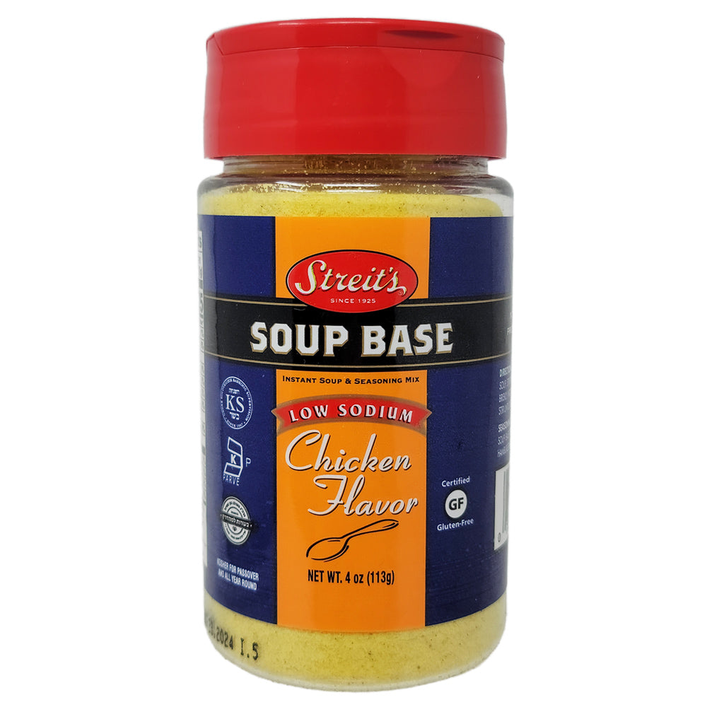 Streit’s Low Sodium Chicken Flavor Soup Base- 4oz.