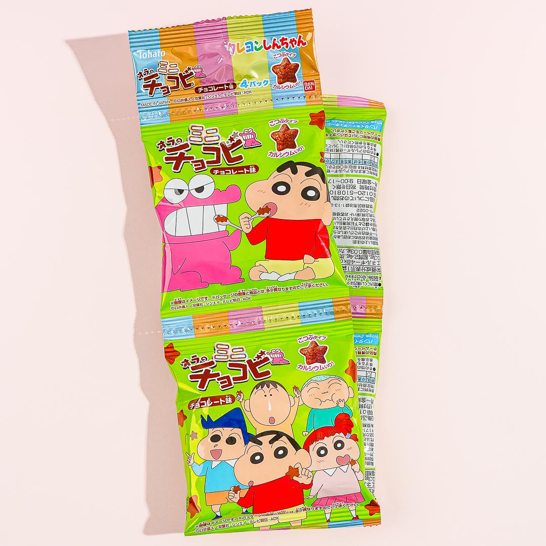 Crayon Shin-chan Mini Chocobi Corn Snack Set – 4 pcs