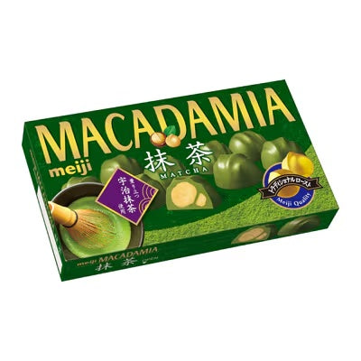 Meiji Macadamia Chocolate Matcha Green Tea Flavor 9 Pieces Made in JAPAN – Tokyo Sakura Mall