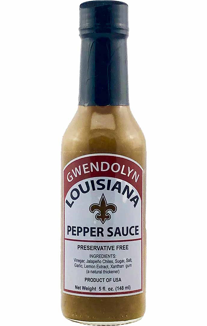 Gwendolyn Louisiana Green Hot Pepper Sauce