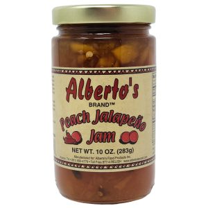 Albertos Peach Jalapeno Jam No Sodium