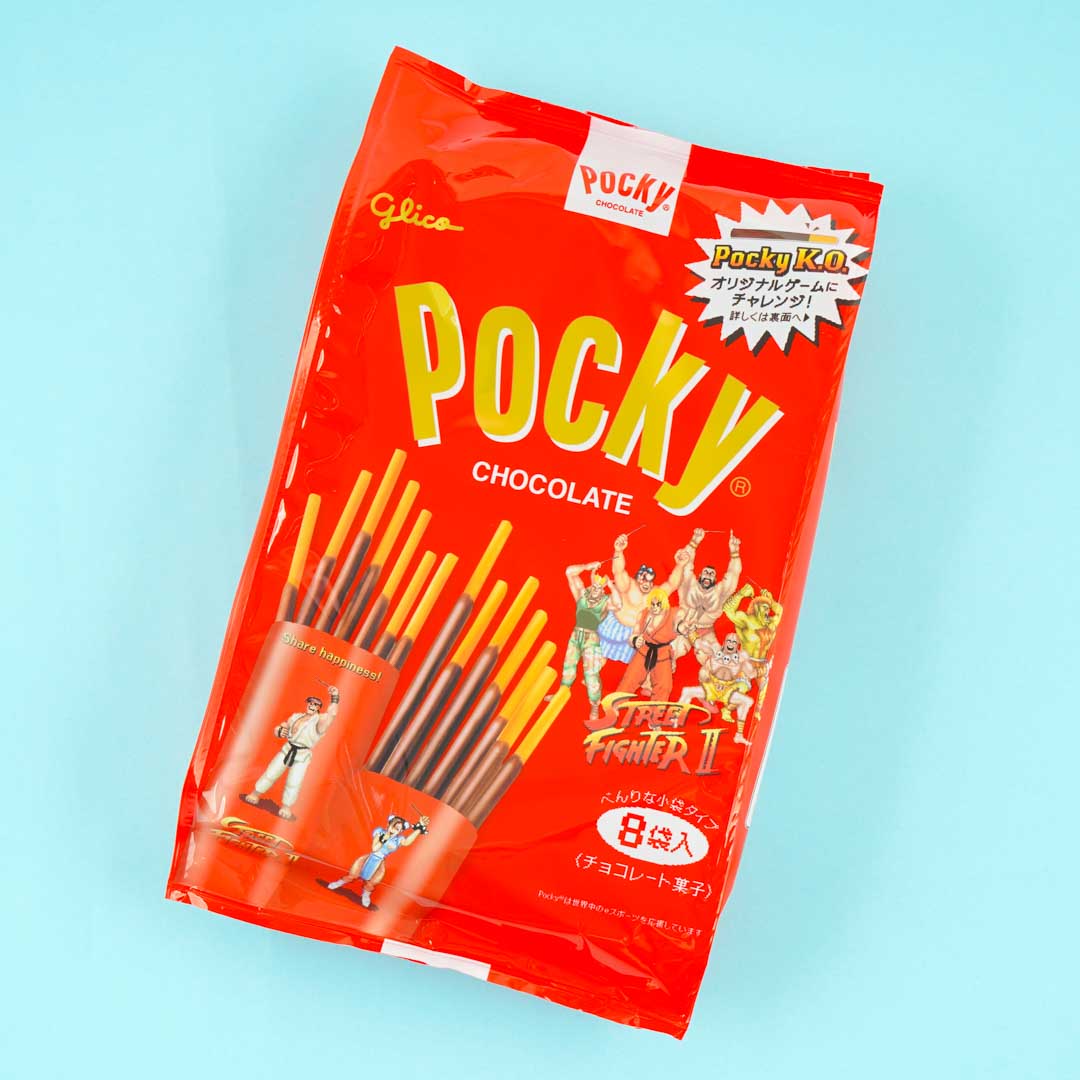 Giant Chocolate Pocky Biscuit Sticks Pack – 8 pcs