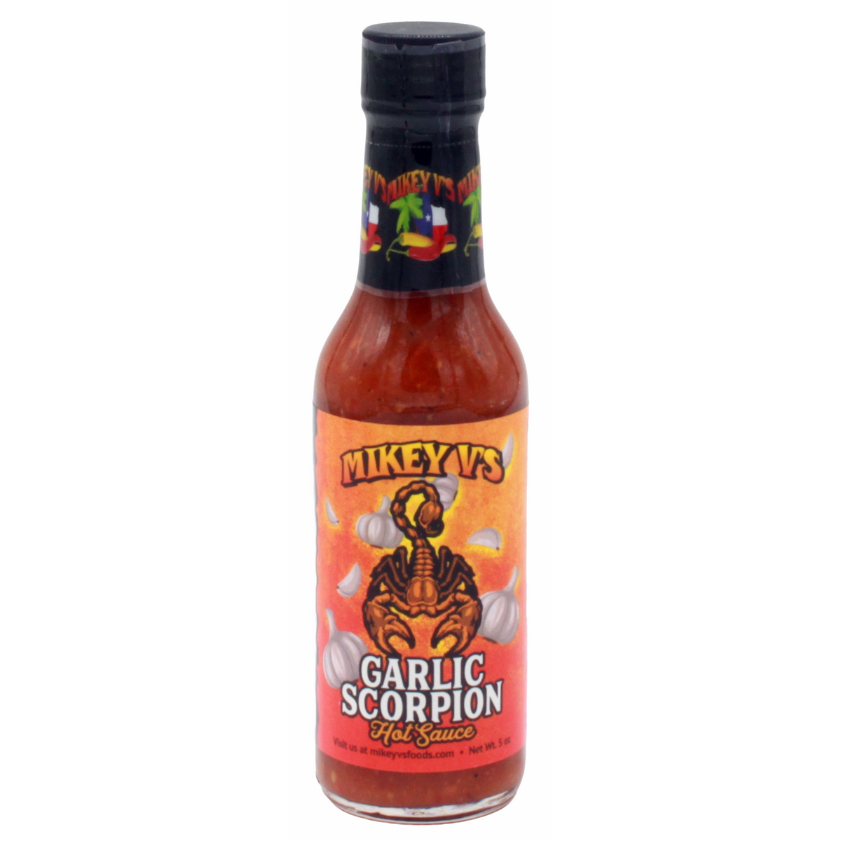 Mikey V’s Garlic Scorpion Hot Sauce