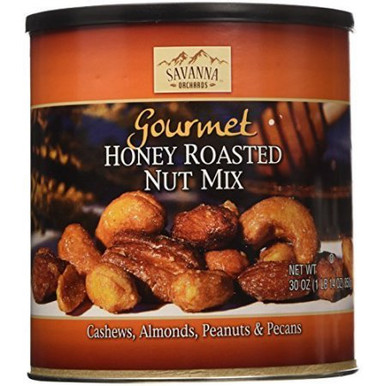Savanna Orchards Gourmet Honey Roasted Nut Mix, 30 oz.