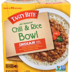 Tasty Bite Bowl Chili & Rice 8.8 Oz – Pack Of 6