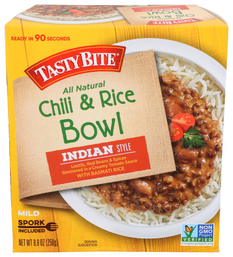 Tasty Bite Bowl Chili & Rice 8.8 Oz – Pack Of 6