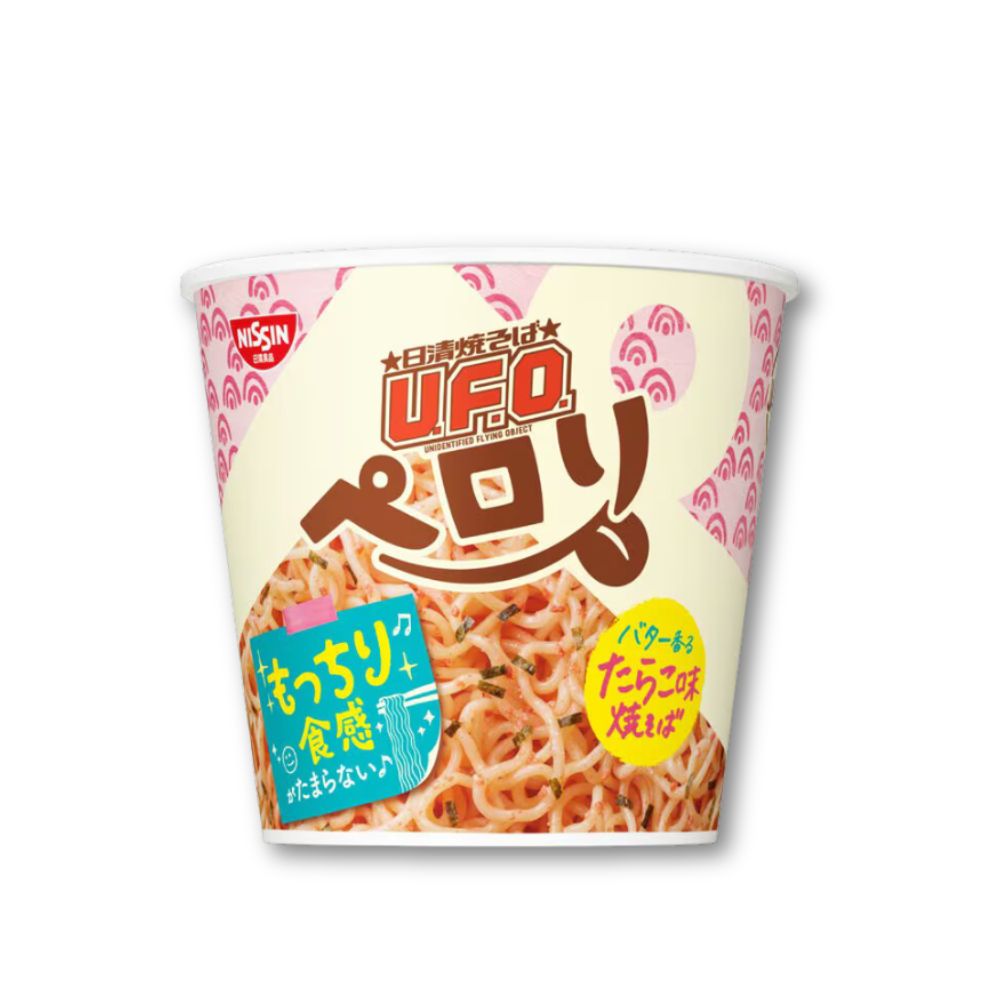 Nissin Yakisoba UFO – Perori Butter-scented Cod Roe Flavor