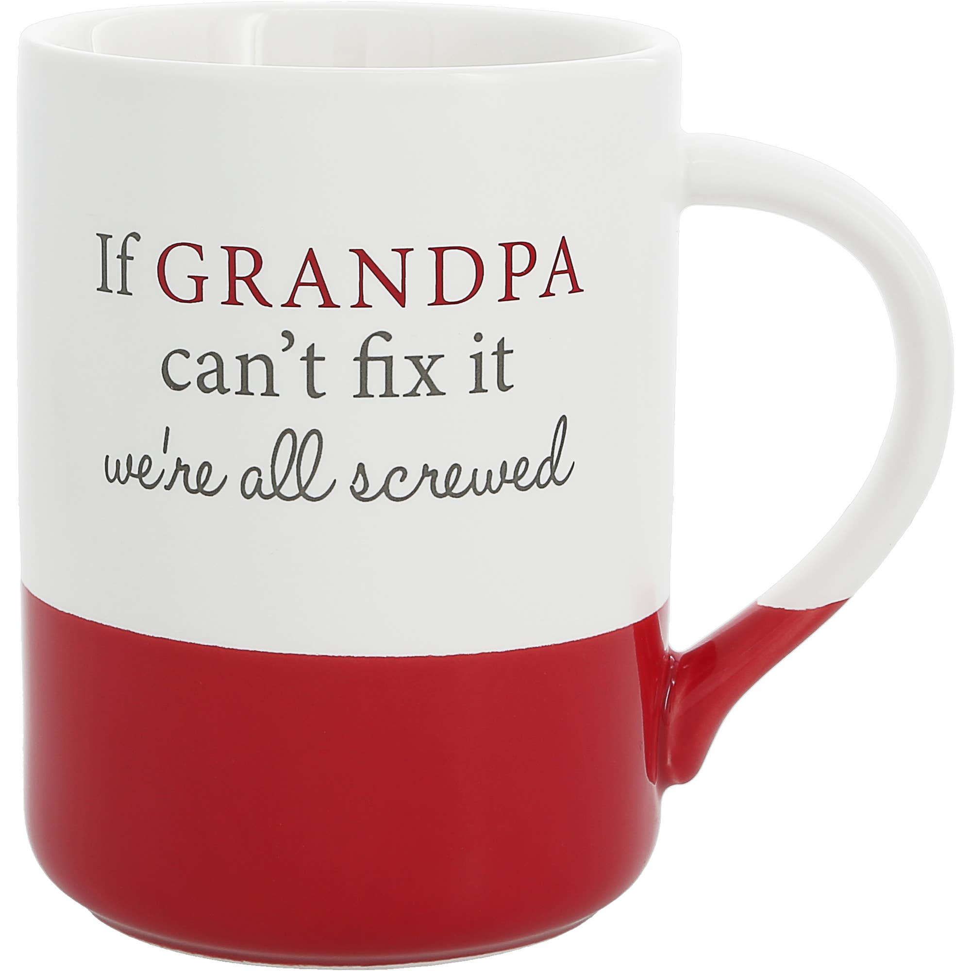 “Grandpa” 18 oz Stoneware Mug – A Thoughtful Gift for Grandpa