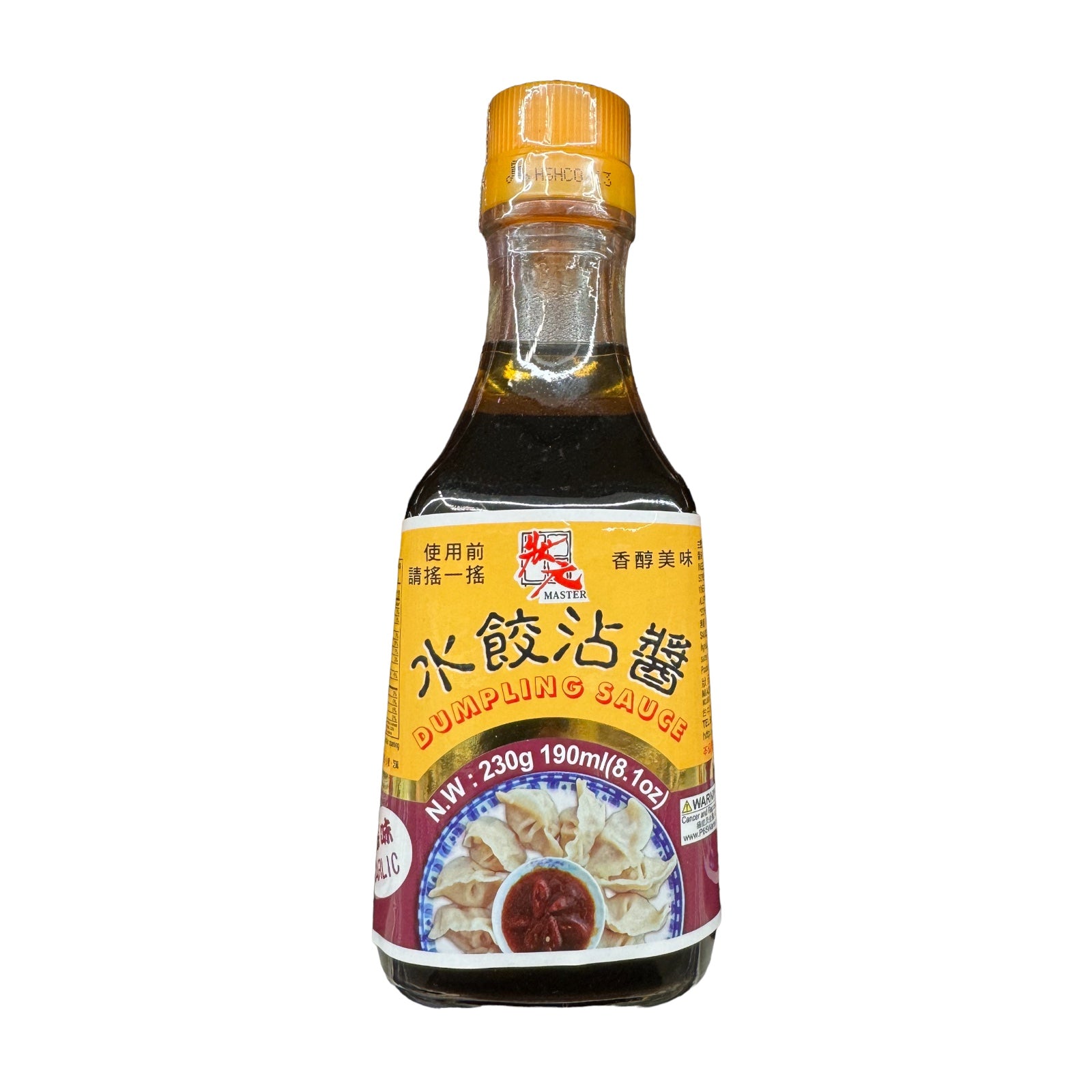 Master Dumpling Sauce Garlic 230g – Flavorful & Rich