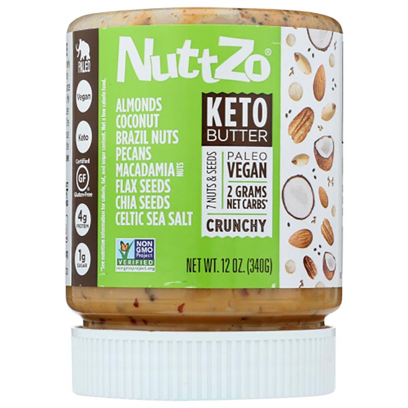 NuttZo – Keto Nut & Seed Butter, 12 oz