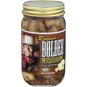 Bolder Beans – Mushrooms Pickled, 16 oz – Pack of 6