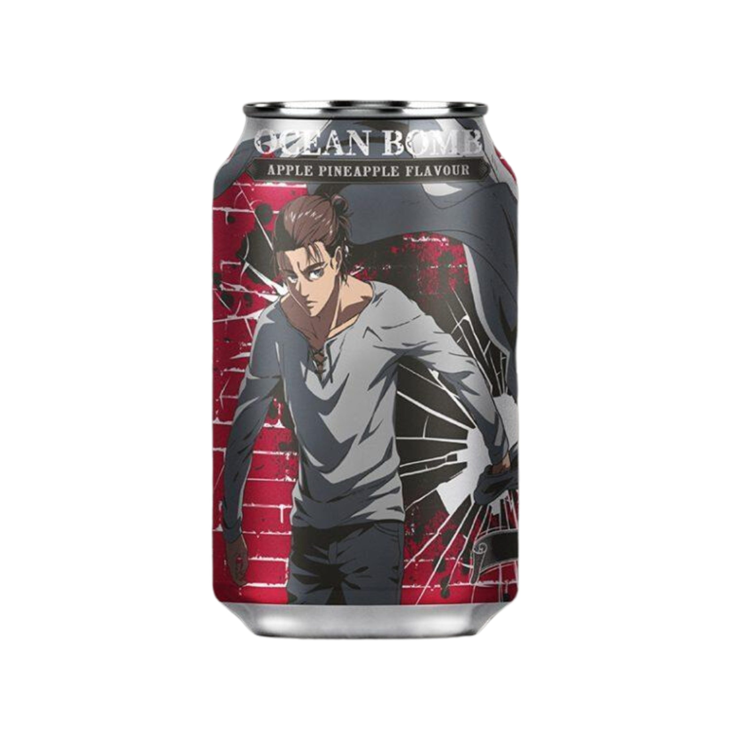 Ocean Bomb Attack on Titan Sparkling Water – Apple Pineapple (Taiwan)