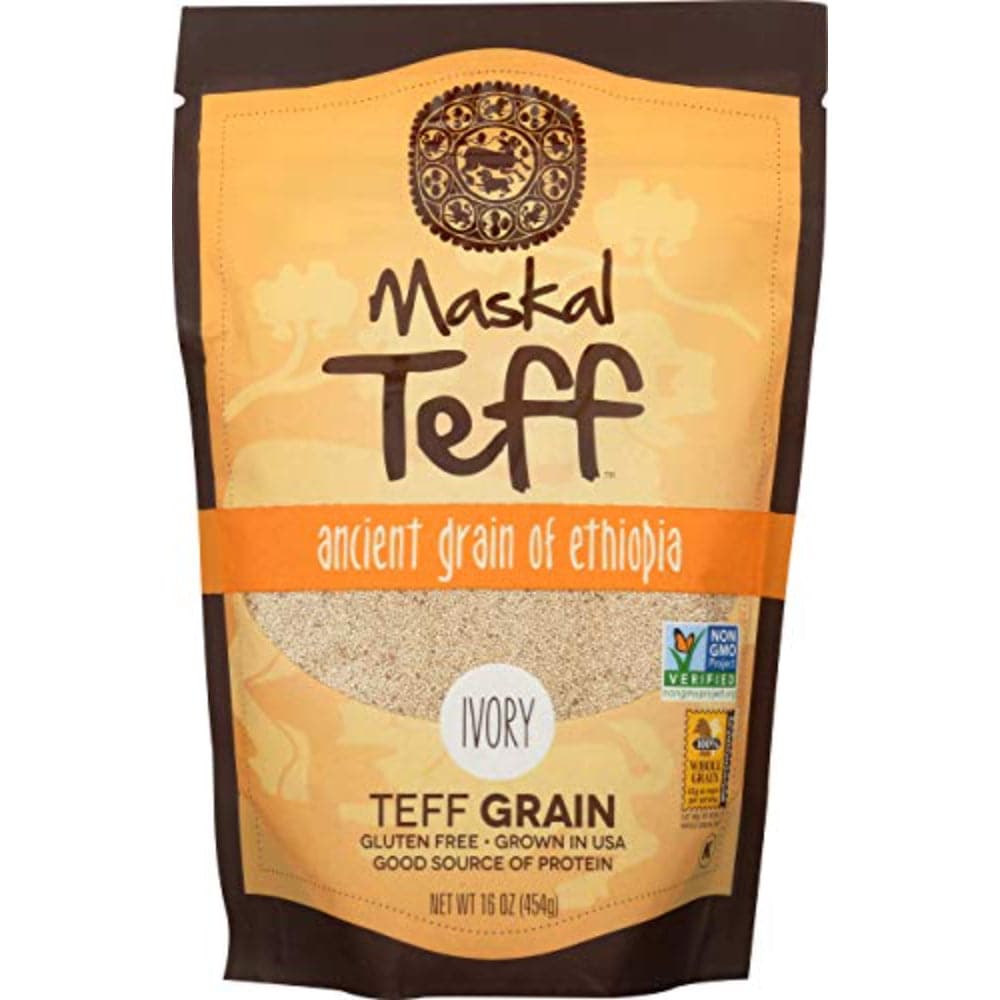 Maskal Teff – Ivory Teff Grain, 16 oz