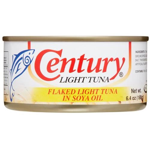 Century Tuna – Flaked Light in Soya Vegetable Oil – 180 G