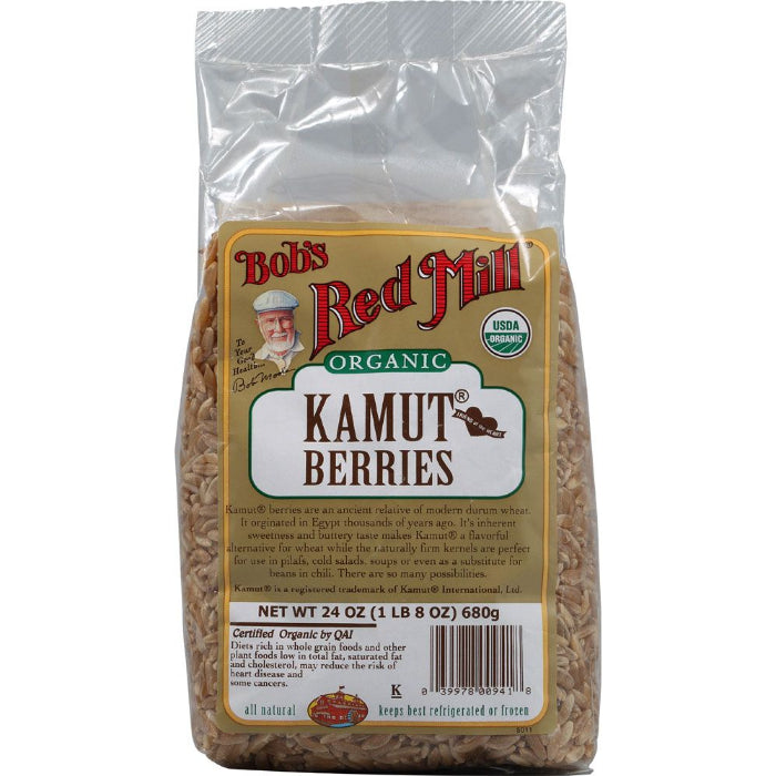 Bob’s Red Mill – Kamut Berries, Organic, 24 OZ – Pack of 4