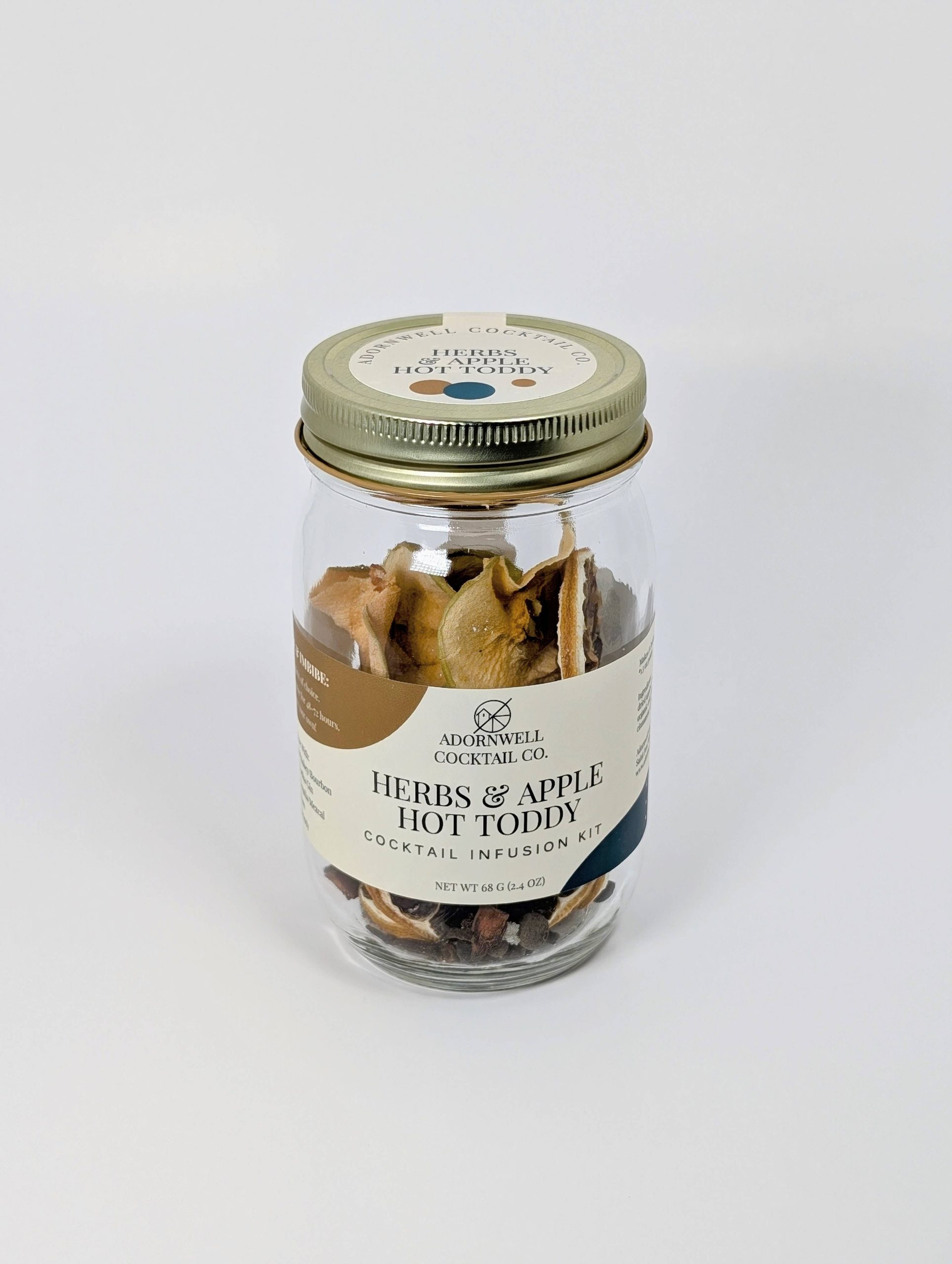 Adornwell Cocktail Co. Herbs & Apple Hot Toddy Infusion Kit