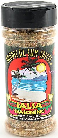 Tropical Sun Salsa Seasoning Spice, 5oz.